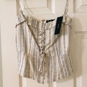 Lulu’s corset style tank